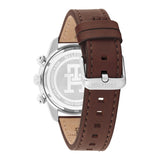 TOMMY HILFIGER TH85 CHRONO BROWN LEATHER WATCH 1792166