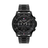 TOMMY HILFIGER IONIC BLACK PLATED STEEL WATCH 1710494