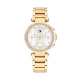 TOMMY HILFIGER EMILY IONIC THIN PLATED GOLD STEEL WATCH 1782703