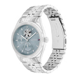 TOMMY HILFIGER MONICA BLUISH GRAY SILVER STEEL WATCH 1782714