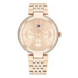 TOMMY HILFIGER SOPHIA ROSE GOLD STEEL WATCH 1782696