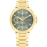 TOMMY HILFIGER LORI GOLD PLATED STEEL WATCH 1782755