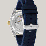 TOMMY HILFIGER AUTOMATIC BLUE DIVER NAVY STRAP WATCH 1792141