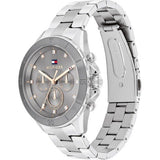 TOMMY HILFIGER GREY SILVER STEEL WATCH 1782742