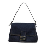 Fendi 25022014 Denim Baguette (Very Good Condition)