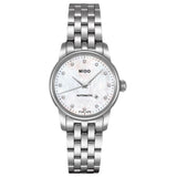 Mido Baroncelli Silver Stainless Steel Strap Women Watch M76004691