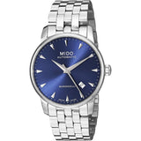 Mido Baroncelli Silver Stainless Steel Strap Women Watch M86004151