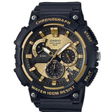 Casio General Chronograph Black Resin Strap Men Watch MCW-200H-9AVDF-P