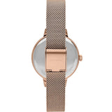 Oui & Me Amourette Black Dial Rose Gold Milanese Strap Women's Watch