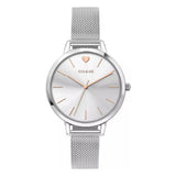 Oui & Me Grande Amourette Silver Dial Milanese Strap Women Watch ME010022