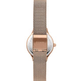 Oui & Me Pink Dial Rose Gold Stainless Steel Strap Women Watch ME010272