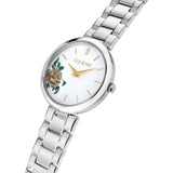 Oui & Me Silver Dial Stainless Steel Strap Women Watch ME010324