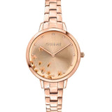 Oui & Me Rose Gold Dial Stainless Steel Strap Women Watch ME010370