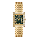 Michael Kors Green Dial Gold Stainless Steel Strap Women Watch MK4742