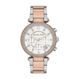 Michael Kors Parker Two-Tone Stainless Steel Strap Women Watch MK5820