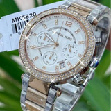 Michael Kors Parker Two-Tone Stainless Steel Strap Women Watch MK5820