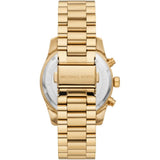 Michael Kors Lexington Chronograph Gold Stainless Steel Strap Women Watch MK7241