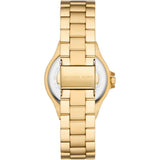 Michael Kors White Dial Gold Stainless Steel Strap Women Watch MK7278