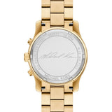 Michael Kors Chronograph Gold Stainless Steel Strap Women Watch MK7323