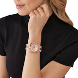 Michael Kors Runaway Two-Tone Stainless Steel Strap Women Watch MK7355