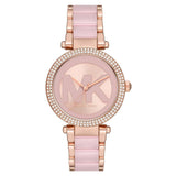 Michael Kors Pink Stainless Steel Strap Women Watch MK7371