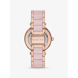 Michael Kors Pink Stainless Steel Strap Women Watch MK7371