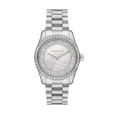 Michael Kors Lexington Silver Dial Stainless Steel Strap Women Watch MK7445