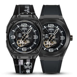 Infantry The Macross Roy Fokker Black Out Edition Black Strap Men Watch MOD42-MAC-SET-BLK-C