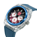 Infantry MOD 42 Transformers Autobot Blue Silicon Strap Men's Watch MOD42-PND-TF-RD