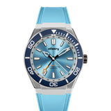 Infantry MOD 44 Blue Silicone Strap Men Watch MOD44-GMT-ICE