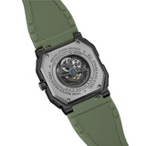 Infantry Analog Green Silicone Strap Men Watch MOD47-FC-06-C