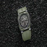 Infantry The Warrior (Military) Green Silicone Strap Men Watch MOD47-FC-06