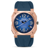 Infantry Revolution Blue Dial Silicone Strap Men Watch MOD47-FC-12-C