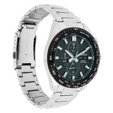 Casio Edifice Chronograph Silver Stainless Steel Strap Men Watch EFR-574DB-3AVUDF-P