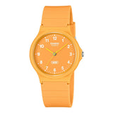 Casio General Analog Yellow Resin Strap Women's Watch MQ-24B-9BDF