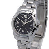 Casio General Silver Stainless Steel Strap Unisex Watch MTP-1215A-1ADF-P