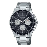 Casio General Standard Chronograph Stainless Steel Men's Watch MTP-1374D-1A3VDF