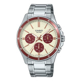 Casio General Standard Chronograph Stainless Steel Men's Watch MTP-1374D-5A2VDF