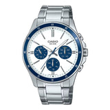 Casio General Standard Chronograph Stainless Steel Men's Watch MTP-1374D-7A2VDF