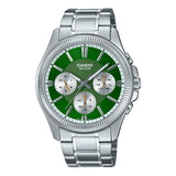 Casio General Silver Stainless Steel Strap Men Watch MTP-1375D-3AVDF-P