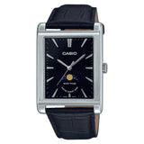 Casio General Black Dial Blue Leather Strap Men Watch MTP-M105L-1AVDF-P