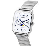 Casio General White Dial Silver Stainless Steel Strap Unisex Watch MTP-M305D-7AVDF