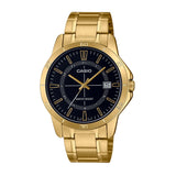 CASIO STANDARD GOLD TONE WATCH MTP-V004G-1CUDF