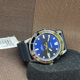 Casio General Blue Dial with Black Resin Strap Men Watch MTP-VD01-2EVUDF