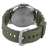 Casio General Green Silicone Strap Men Watch MTP-VD01-3EVUDF-P