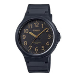 Casio General Black Dial Resin Strap Unisex Watch MW-240-1B2VDF-P