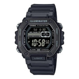 Casio General Standard Digital Black Resin Strap Men's Watch MWD-110HB-1BVDF-P