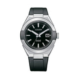 Citizen Series 8 Black Dial & Synthetic Rubber Strap Men Watch NA1004-10E