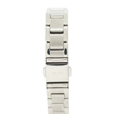 Natbyj Dazzle White Dial Silver Stainless Steel Strap Women Watch NAT0203M