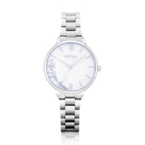 Natbyj Dream Silver Stainless Steel Strap Women Watch NAT0308M